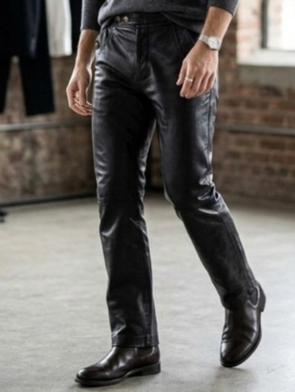 Vintage leather pants TAURUS